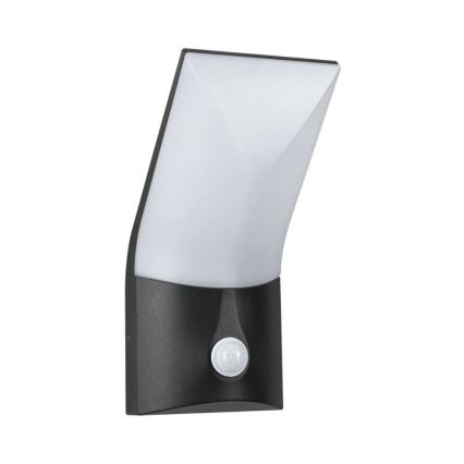 Paulmann 94402 - LED/10W IP44 Spoljašnja zidna lampa sa senzorom ADYA 230V