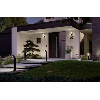 Paulmann 94403 - LED/10W IP44 Spoljašnja lampa sa senzorom ADYA 230V