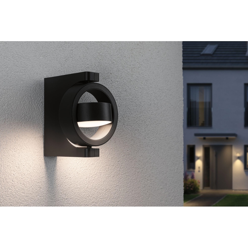 Paulmann 94406 - LED/8W IP44 Spoljašnja zidna lampa SWIVEA 230V