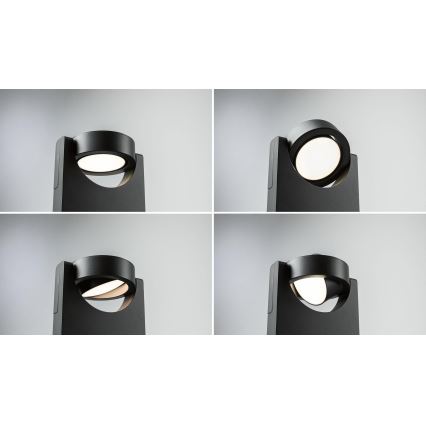 Paulmann 94406 - LED/8W IP44 Spoljašnja zidna lampa SWIVEA 230V
