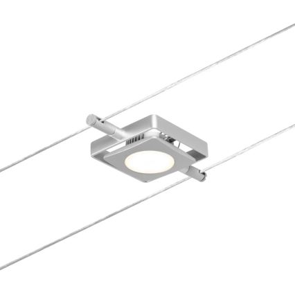 Paulmann 94420 - Set 5xLED/4,5W Reflektorska lampa za šinski sastav MAC 230V mat krom