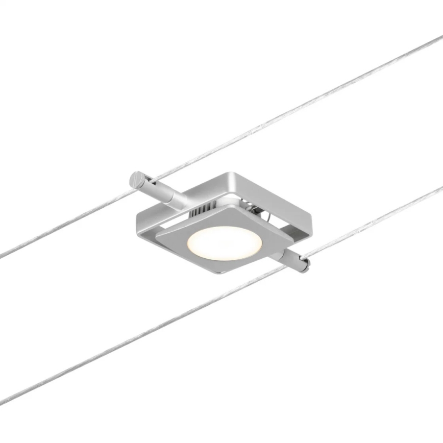 Paulmann 94420 - Set 5xLED/4,5W Reflektorska lampa za šinski sastav MAC 230V mat krom