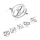 Paulmann 94436 - Set 5xGU5,3/10W Reflektorska lampa za šinski sastav CARDAN 230V mat krom