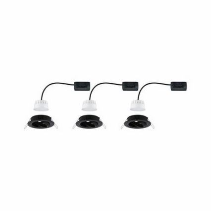 Paulmann 94471 - Set 3xLED/6W IP23 ugradbena lampa za kupatilo NOVA 230V