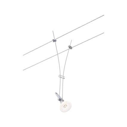 Paulmann 94487 - 1xGU5,3/50W Reflektorska lampa za šinski sastav COMET 230V mat krom