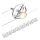 Paulmann 94490 - Set 8xGU5,3/7,5W Reflektorska lampa za šinski sastav CARDAN 230V mat krom