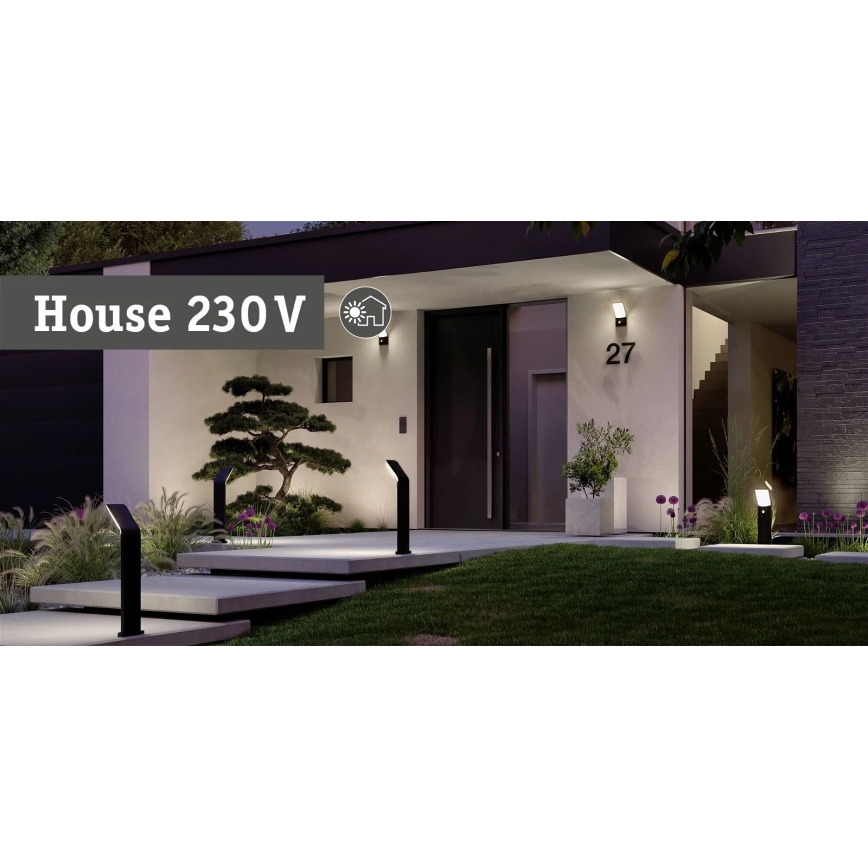Paulmann 94502 - LED/6,8W IP65 Spoljašnja lampa CONCREA 230V