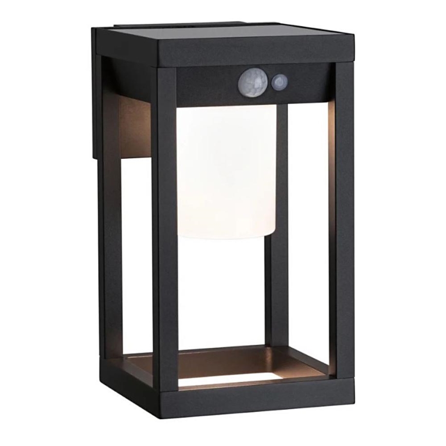 Paulmann 94572 -LED/5,5W IP44 Solarna zidna lampa sa senzorom MARISOL 3,7V 2000 mAh