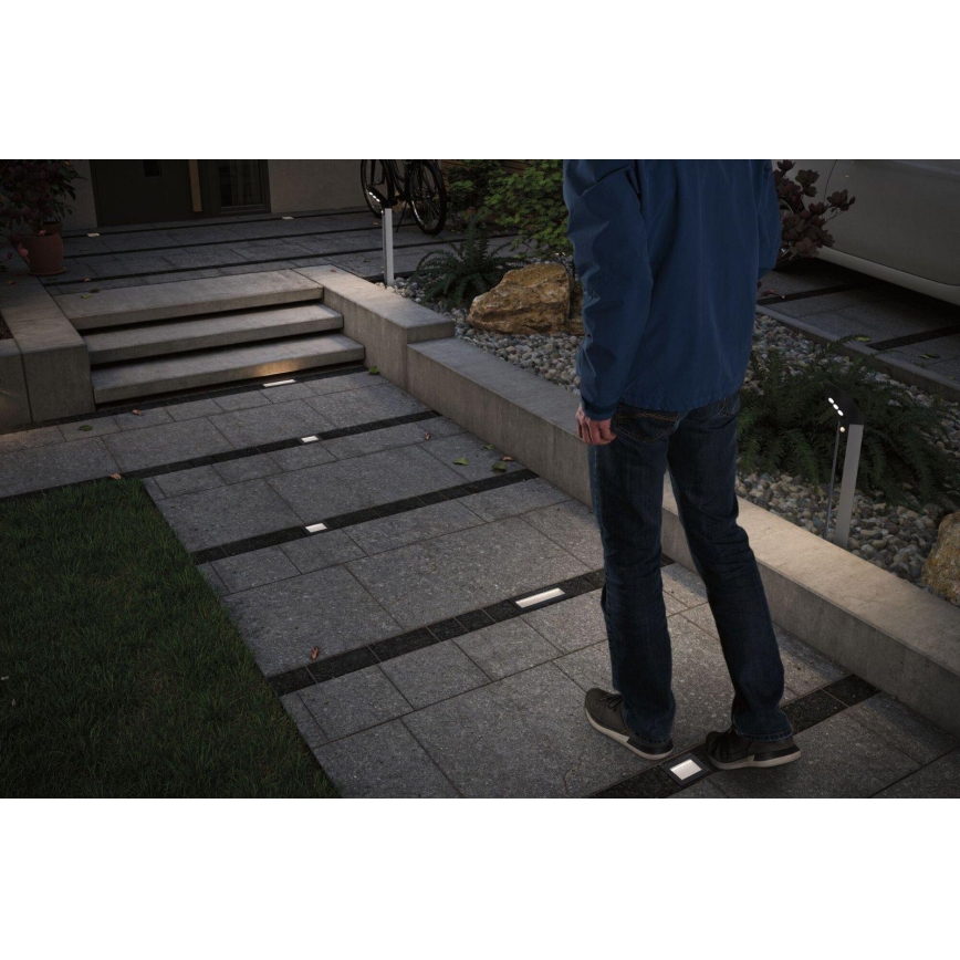 Paulmann 94578 - LED/0,1W IP67 Solarna ugradbena lampa DOMENIC 1,2V 1500 mAh