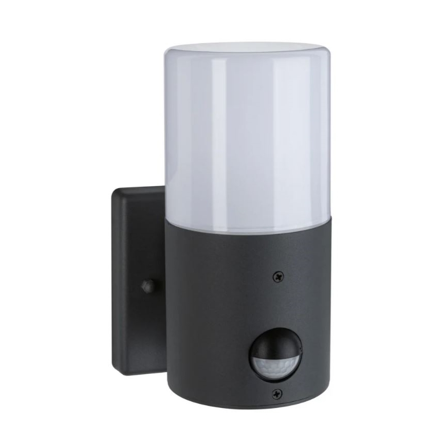 Paulmann 94648 - 1xE27/15W IP44 Spoljašnja zidna lampa sa senzorom TUBS 230V