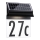 Paulmann 94694 - LED/0,2W IP44 Solarni kućni broj NEDA 3,7V 1800 mAh