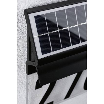 Paulmann 94694 - LED/0,2W IP44 Solarni kućni broj NEDA 3,7V 1800 mAh