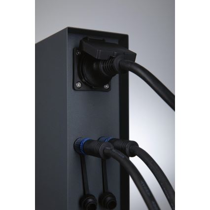 Paulmann 94700 - Spoljni stub sa utičnicama RIO 2U SCHUKO 230V IP44