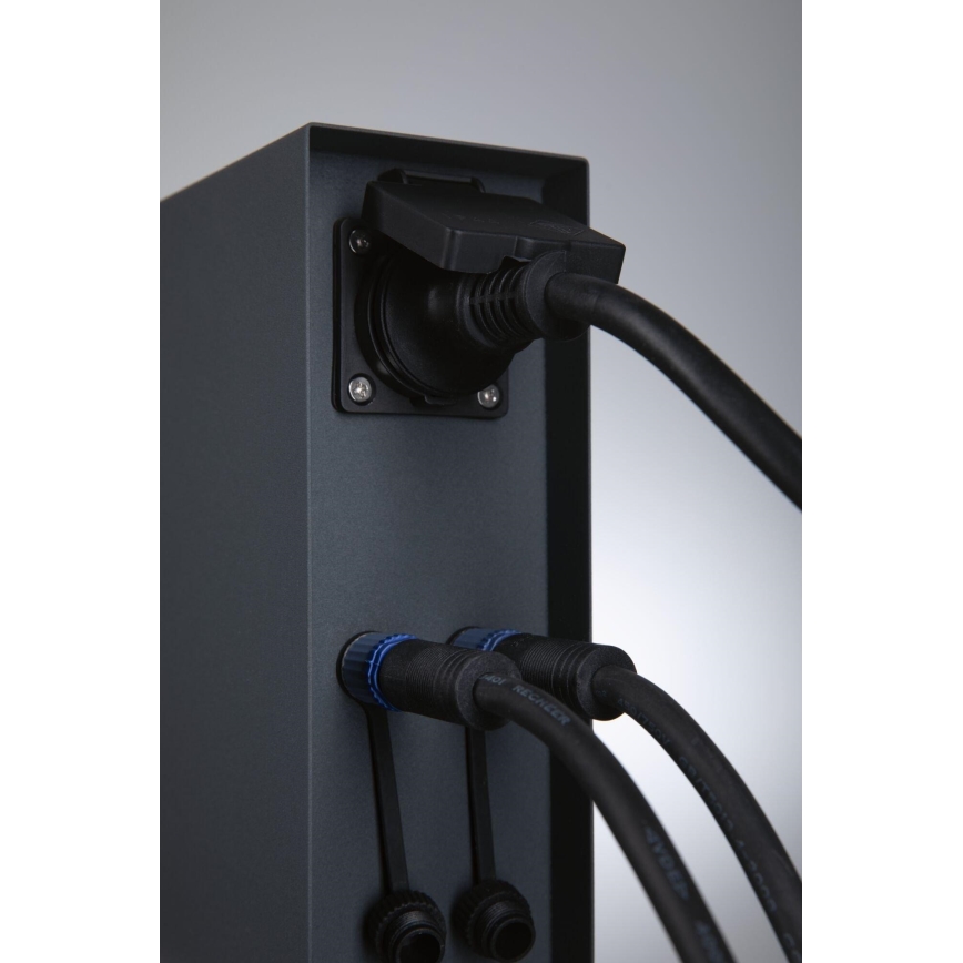 Paulmann 94700 - Spoljni stub sa utičnicama RIO 2U SCHUKO 230V IP44