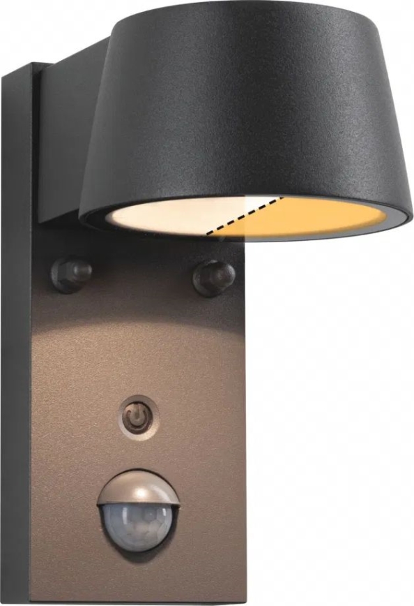 Paulmann 94714 - LED/6W IP44 Spoljašnja zidna lampa sa senzorom CAPERA 230V 2200/3000K