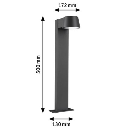 Paulmann 94715 - LED/6W IP44 Spoljašnja lampa CAPERA 230V