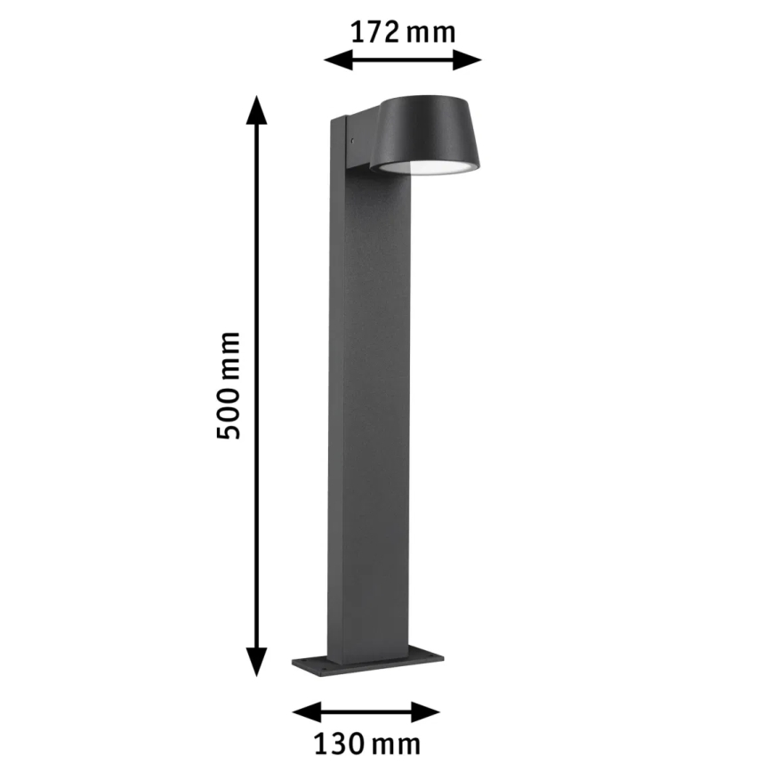 Paulmann 94715 - LED/6W IP44 Spoljašnja lampa CAPERA 230V