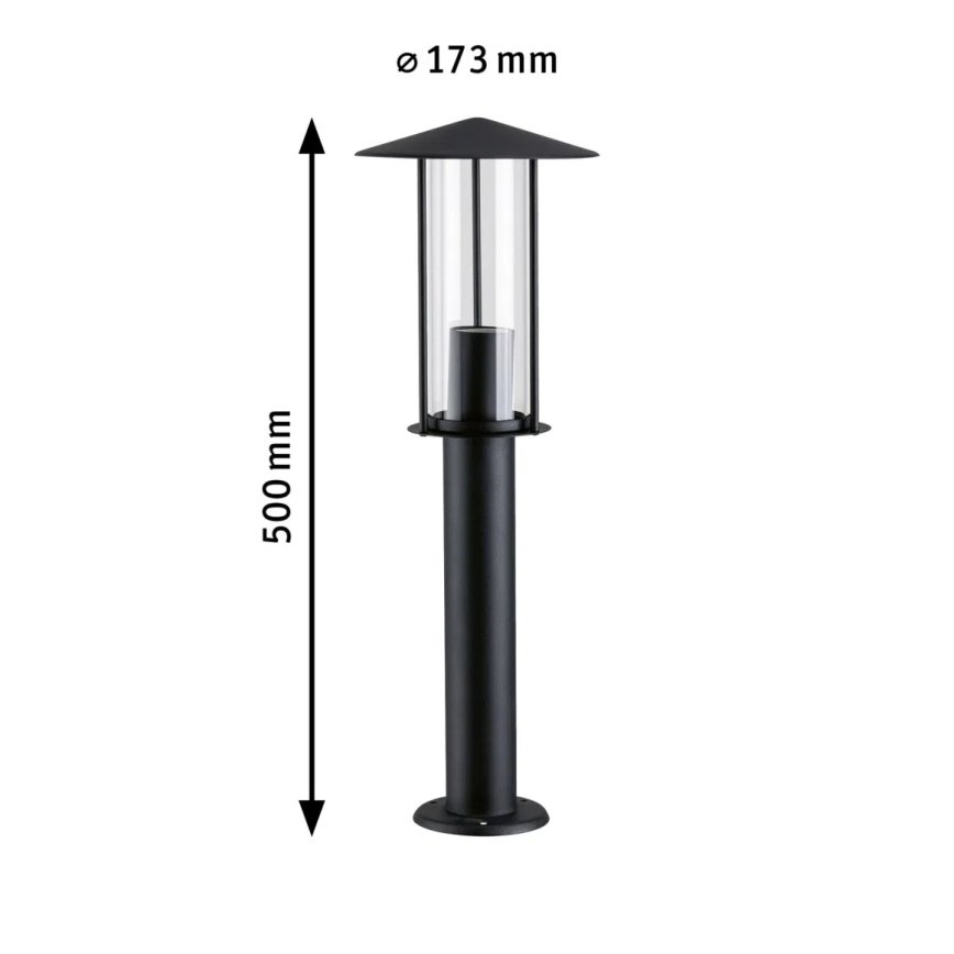 Paulmann 94737 - LED 1xE27/4,3W IP44 Spoljašnja lampa CLASSIC 230V