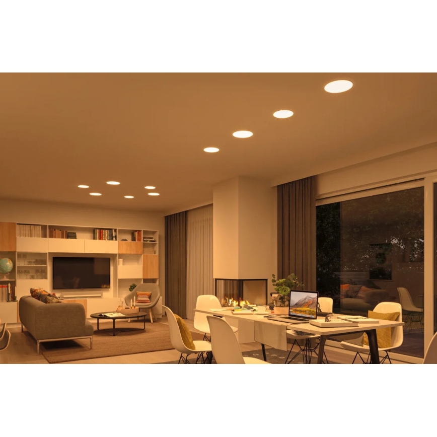 Paulmann 95386 - LED/15W IP44 Prigušiva ugradbena lampa za kupatilo SMART VELUNA 230V