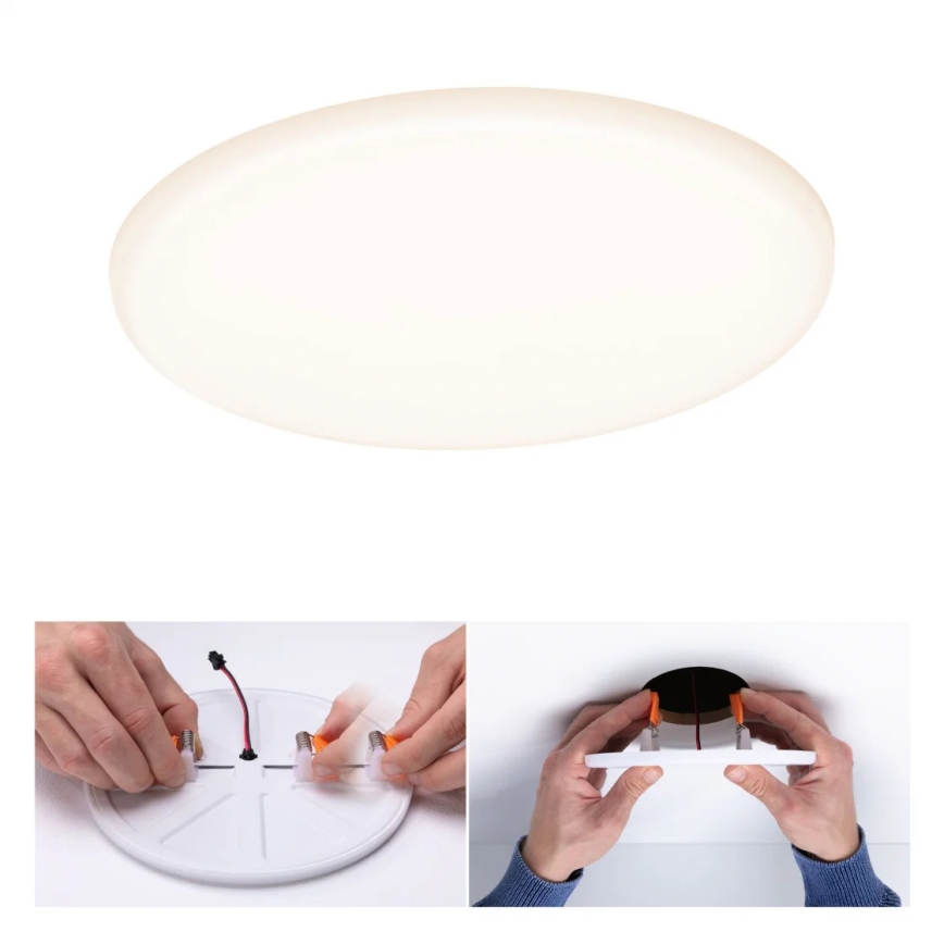 Paulmann 95386 - LED/15W IP44 Prigušiva ugradbena lampa za kupatilo SMART VELUNA 230V