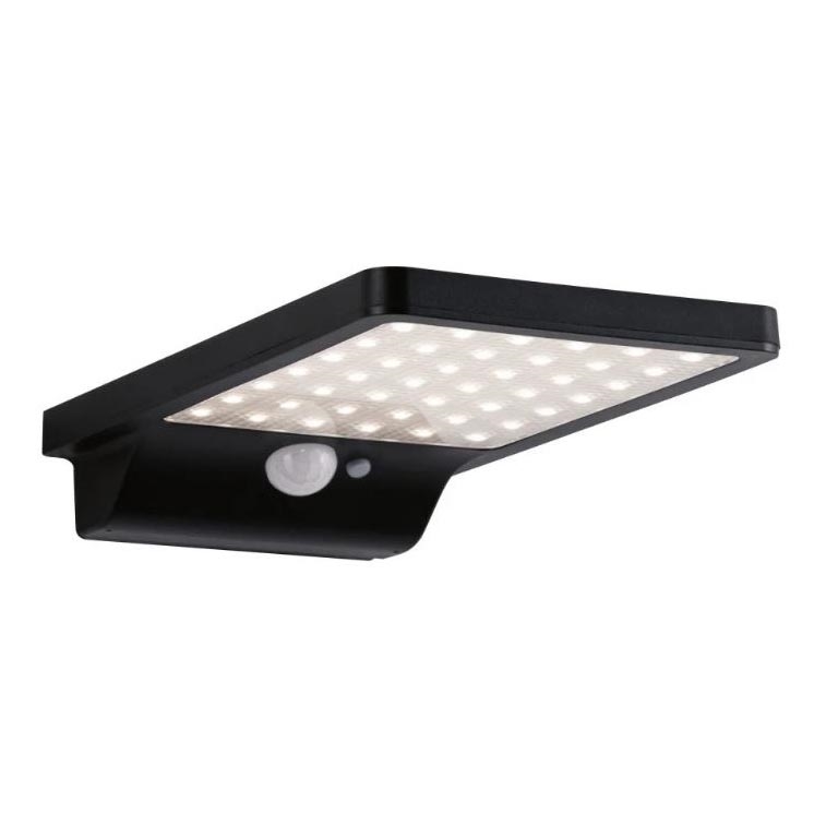 Paulmann 95393 - LED/4W IP44 Prigušiva solarna zidna lampa sa senzorom SOLVEIG 3,7V 2000 mAh