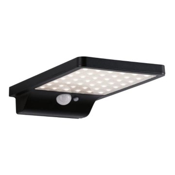 Paulmann 95393 - LED/4W IP44 prigušiva solarna zidna svetiljka sa senzorom SOLVEIG 3,7V 2000 mAh