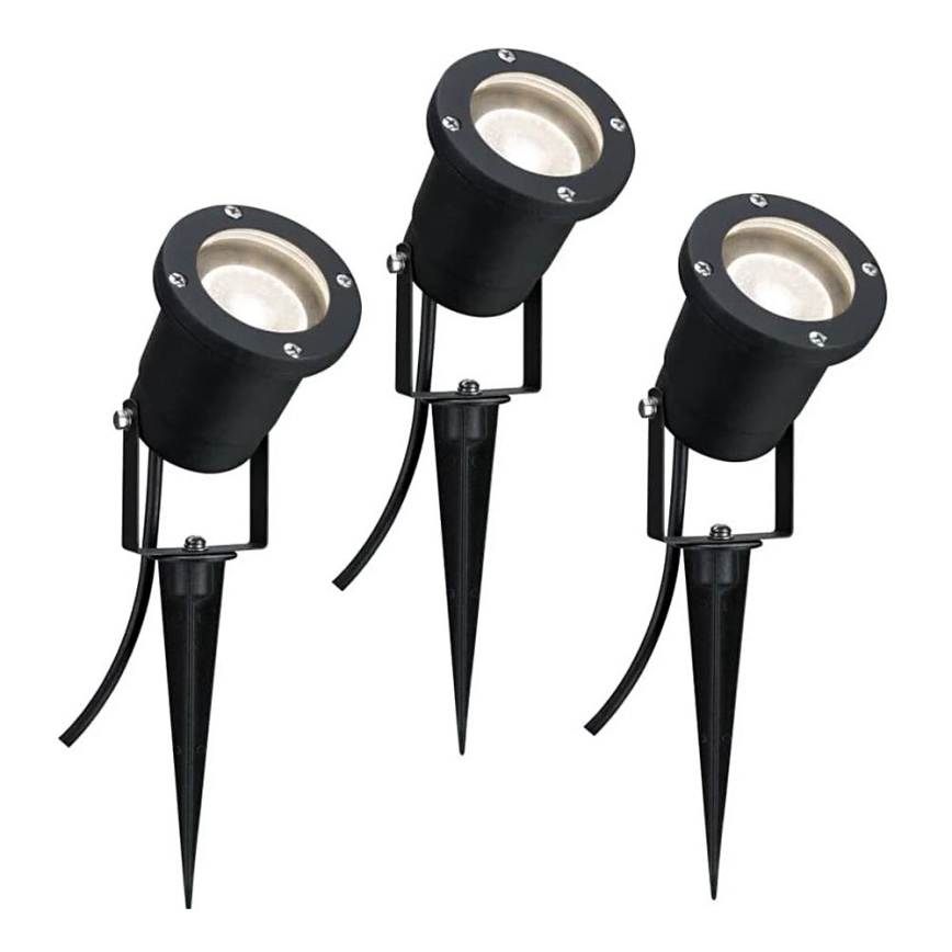 Paulmann 98897 - Set 3xLED GU10/3,5W IP65 Spoljašnja lampa 230V