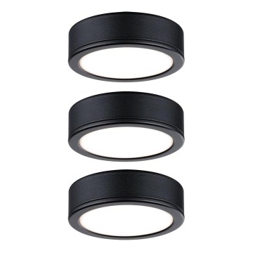 Paulmann 99990 - Set 3xLED/3,5W Rasveta za nameštaj PUKK 230V