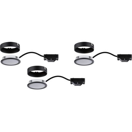 Paulmann 99990 - Set 3xLED/3,5W Rasveta za nameštaj PUKK 230V