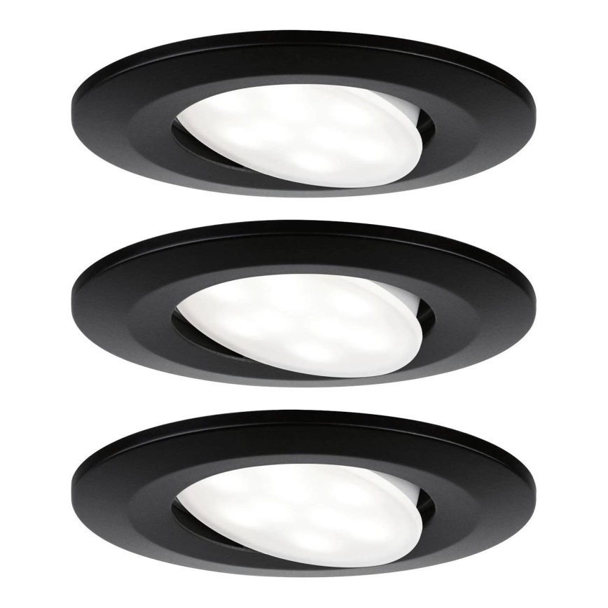 Paulmann 99991 - Set 3xLED/6W IP65 ugradbena lampa za kupatilo CALLA 230V