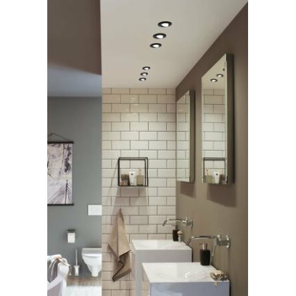 Paulmann 99991 - Set 3xLED/6W IP65 ugradbena lampa za kupatilo CALLA 230V