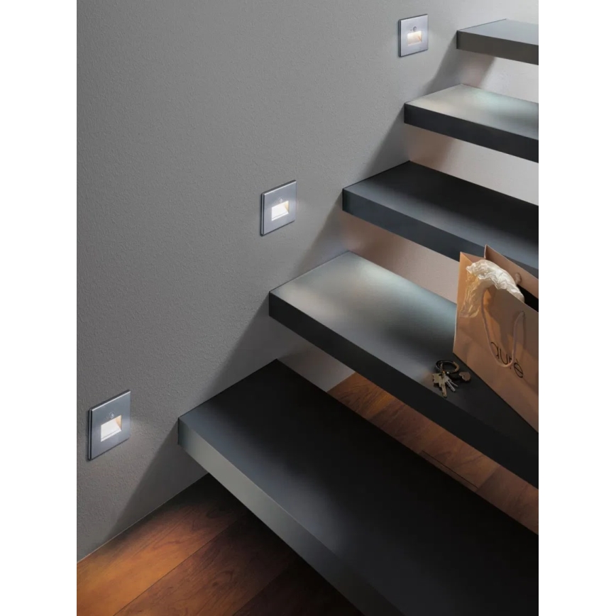 Paulmann  93134 - LED/1,2W Stubišna Lampa sa senzorom EDGE 230V mat krom