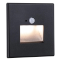 Paulmann  93135 - LED/1,2W Stubišna Lampa sa senzorom EDGE 230V crno