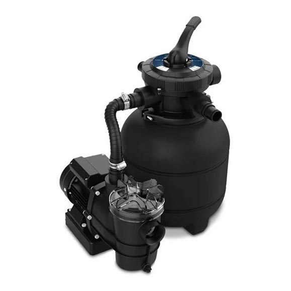 Peščani filter 6000 l/h, crne boje