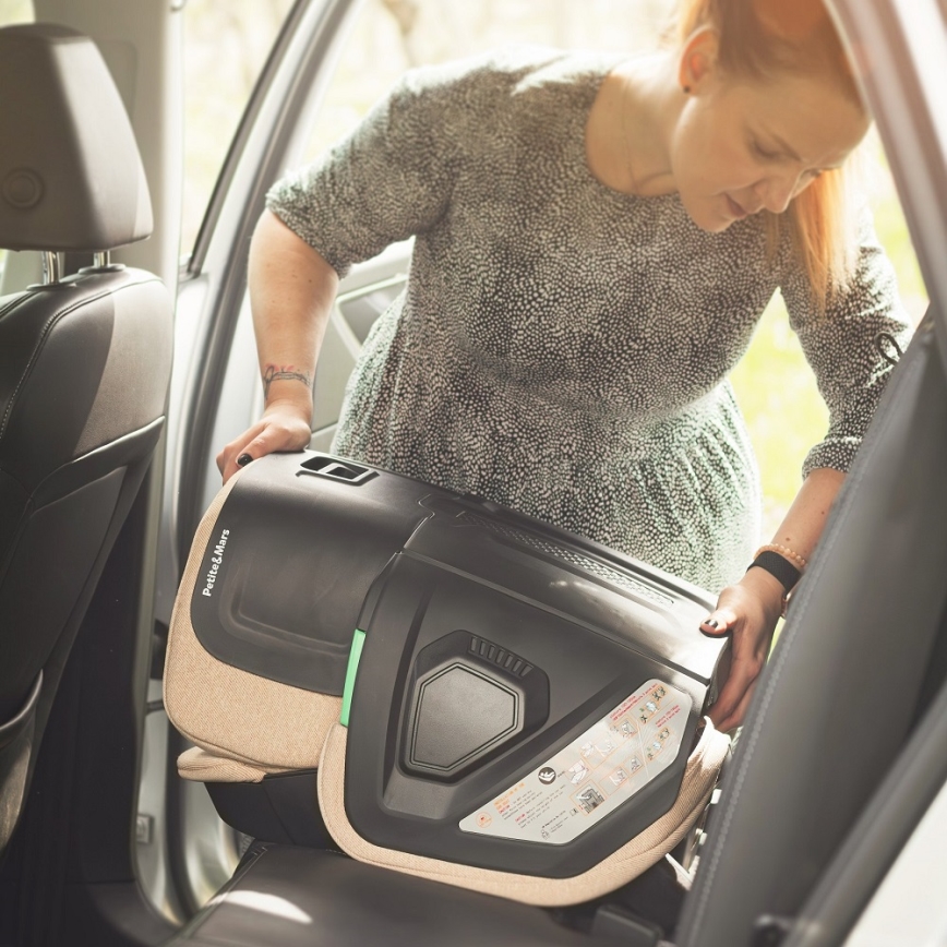 PETITE&MARS - Auto sedište FLEX PRO i-Size 100-150 cm (15-36 kg) bež