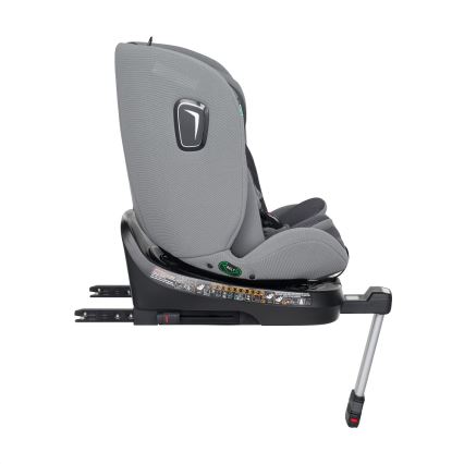 PETITE&MARS - Auto sedište TWISTGUARD PRO i-Size 40-150 cm (0-36 kg) sivo