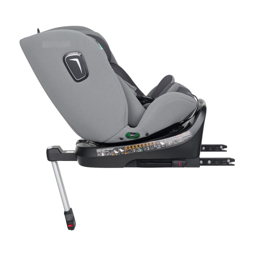 PETITE&MARS - Auto sedište TWISTGUARD PRO i-Size 40-150 cm (0-36 kg) sivo