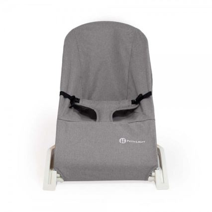 PETITE&MARS - Dečija ležaljka CALMY siva