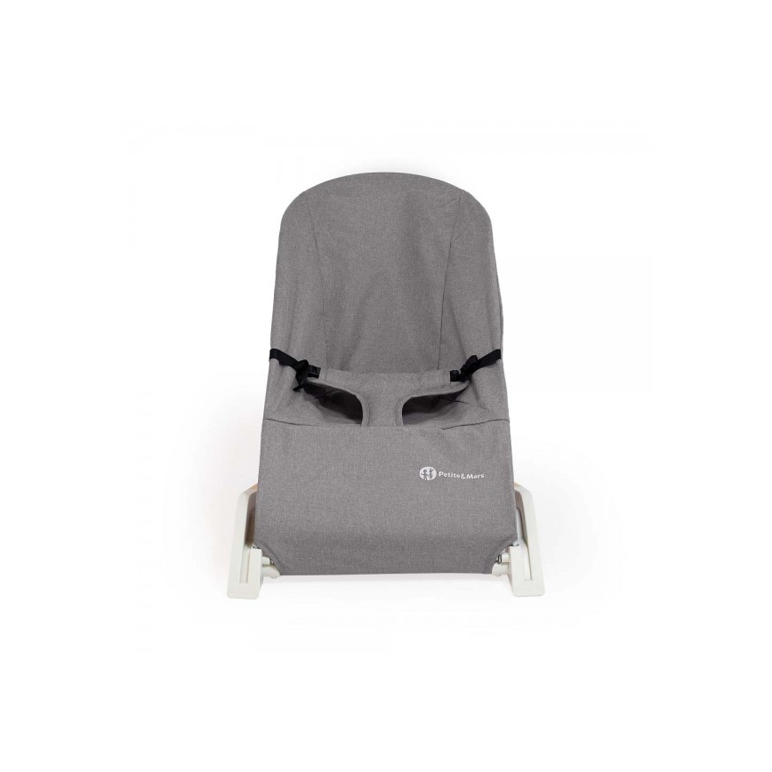 PETITE&MARS - Dečija ležaljka CALMY siva