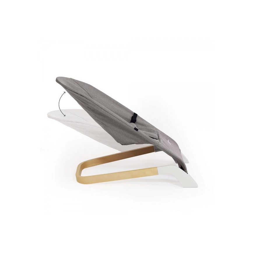 PETITE&MARS - Dečija ležaljka CALMY siva