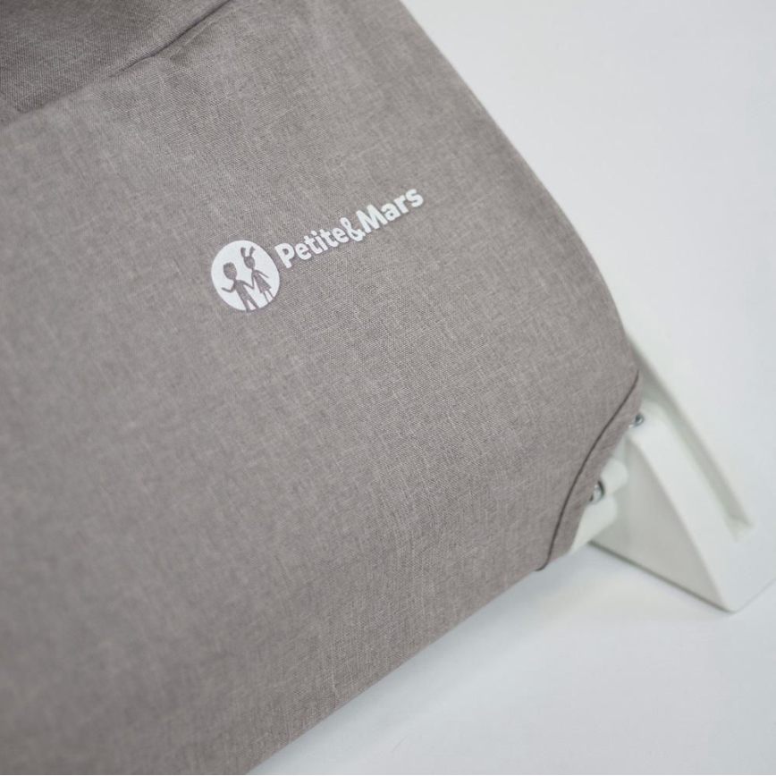 PETITE&MARS - Dečija ležaljka CALMY siva