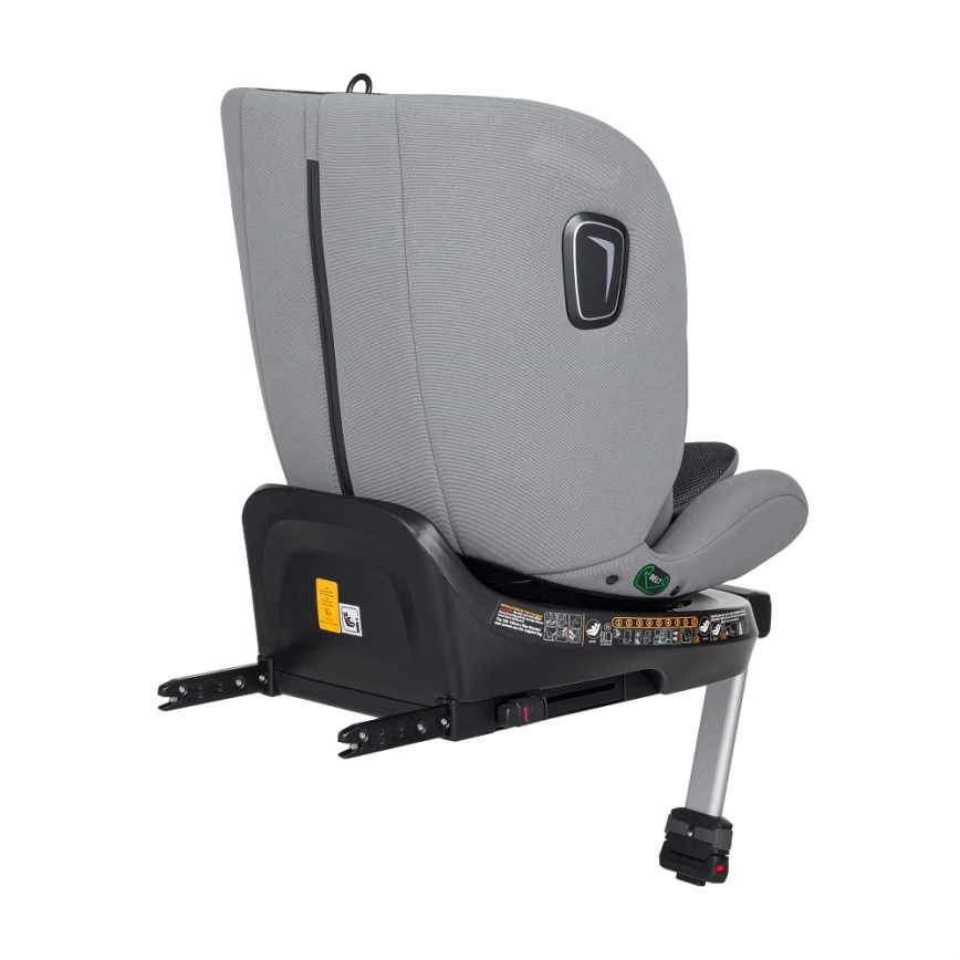 PETITE&MARS - Dečije autosedište TWISTGUARD PRO i-Size 40-150 cm (0-36 kg) sivo