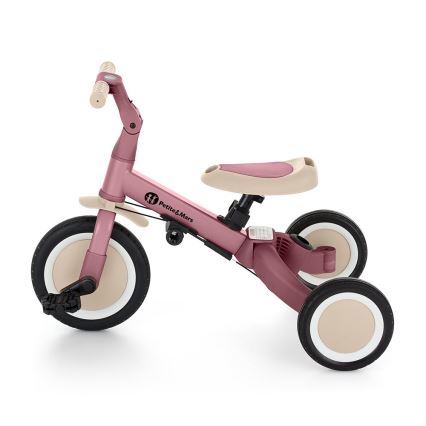 PETITE&MARS - Dečiji tricikl 5u1 TURBO Dusty Rose