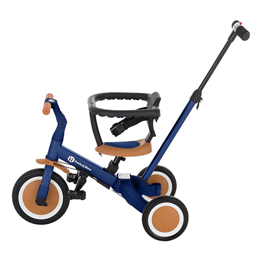 PETITE&MARS - Dečiji tricikl 5u1 TURBO Enigmatic Blue