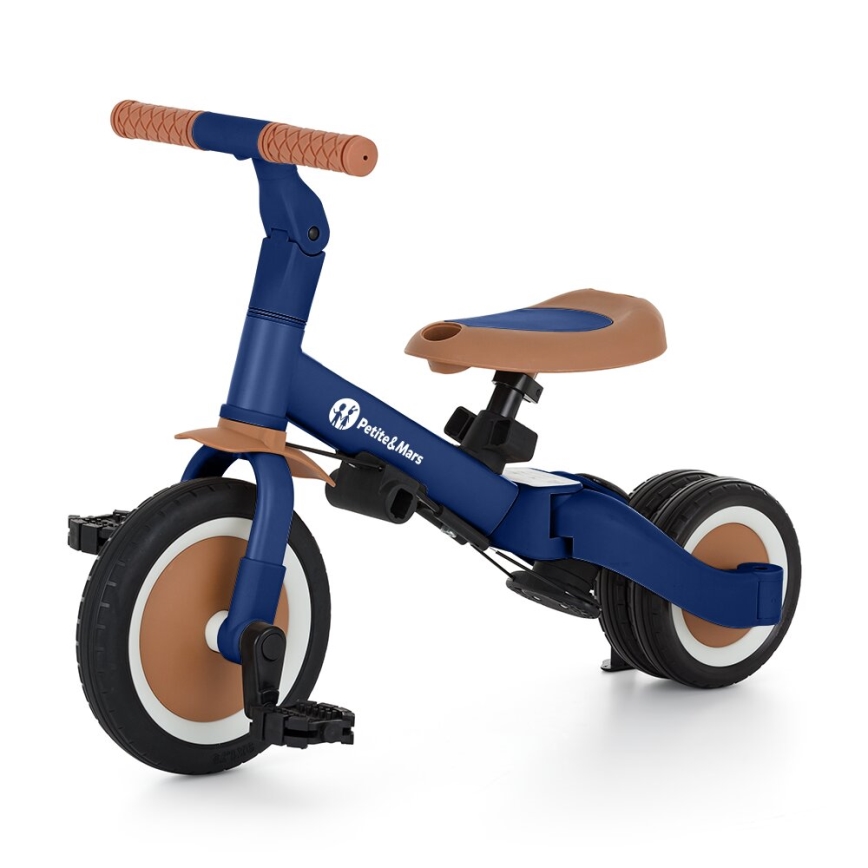 PETITE&MARS - Dečiji tricikl 5u1 TURBO Enigmatic Blue