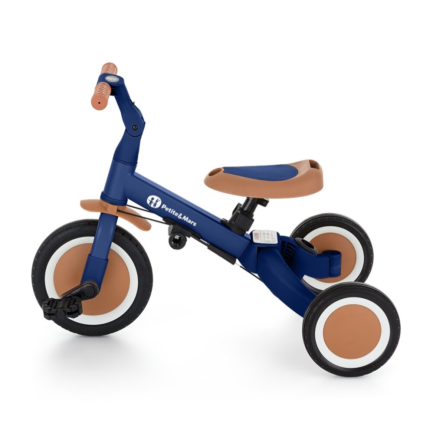 PETITE&MARS - Dečiji tricikl 5u1 TURBO Enigmatic Blue