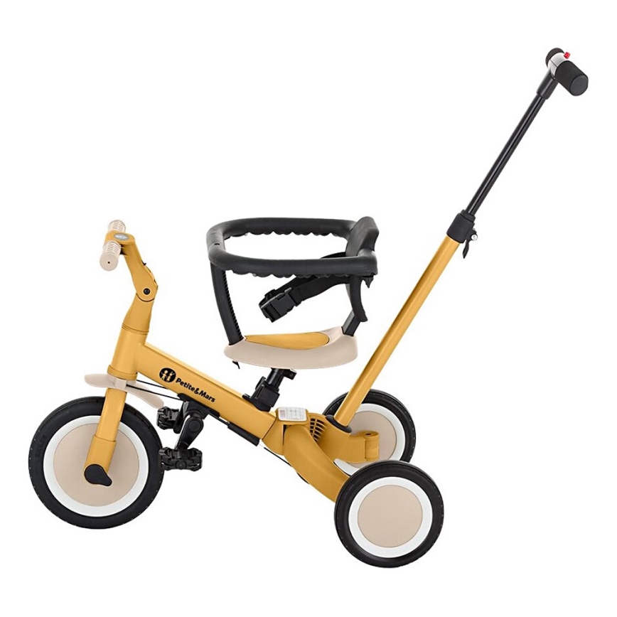 PETITE&MARS - Dečiji tricikl 5u1 TURBO Intense Ochre