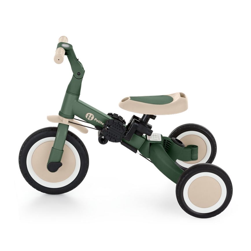 PETITE&MARS - Dečiji tricikl 5u1 TURBO Misty Green