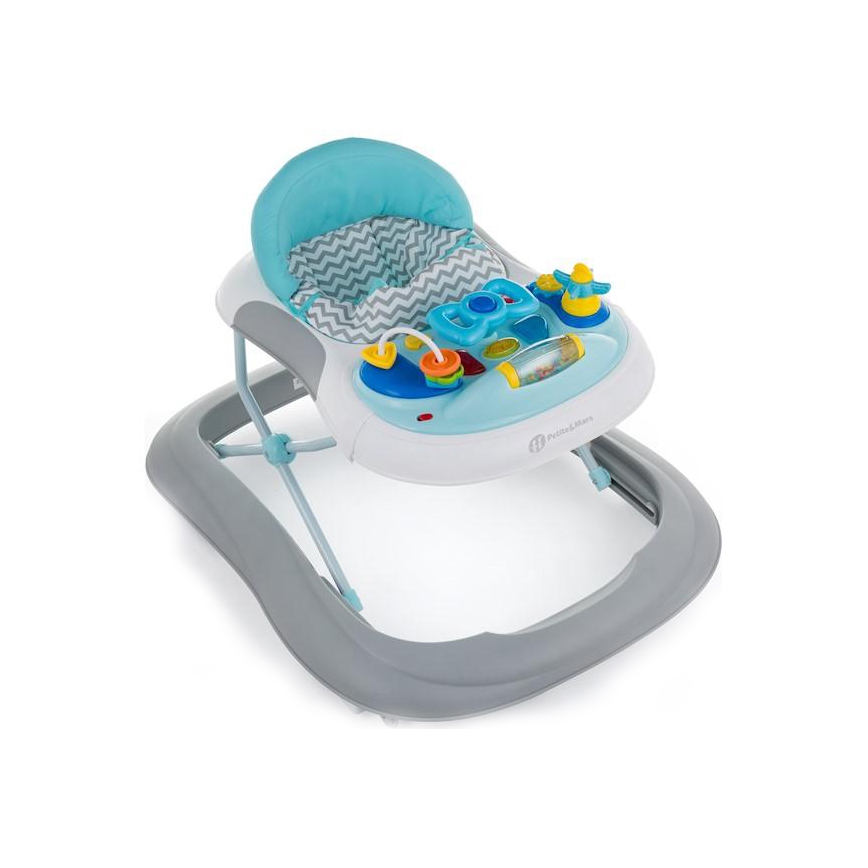 PETITE&MARS - Dečja hodalica MONTY sa melodijom, plava