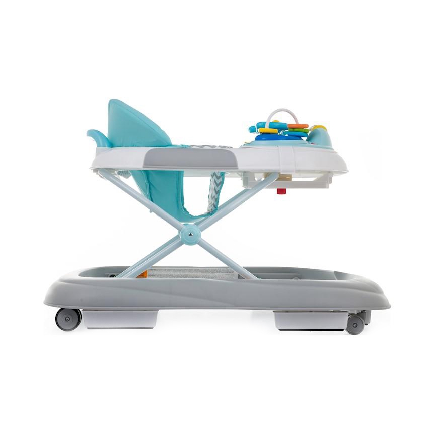 PETITE&MARS - Dečja hodalica MONTY sa melodijom, plava